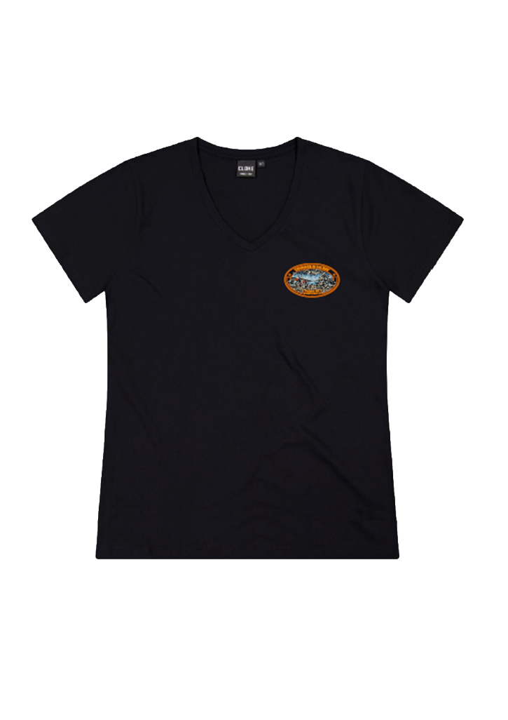 Thunder in the Bay SS Tee Black Ladies