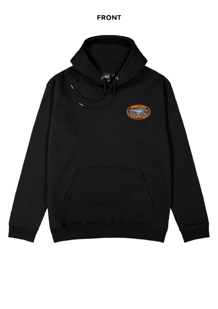 Thunder in the Bay Hoodie Black